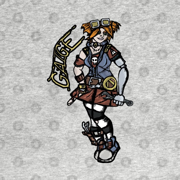 Gaige The Mechromancer by PoesUnderstudy